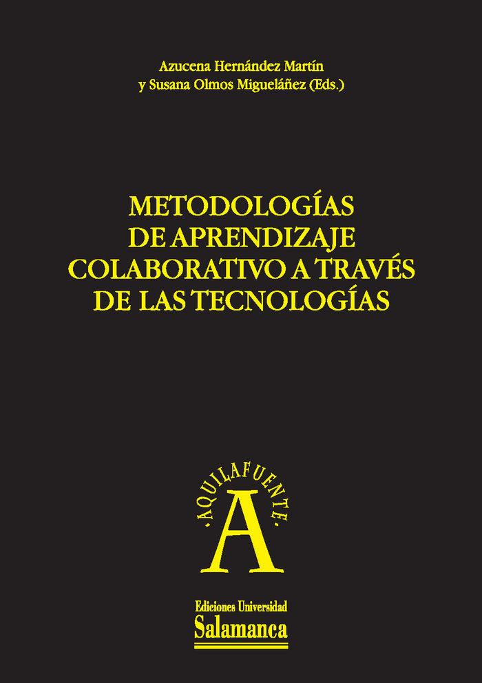 Metodologías de aprendizaje colaborativo a través de las tecnologías, de HERNÁNDEZ MARTÍN | portada del libro