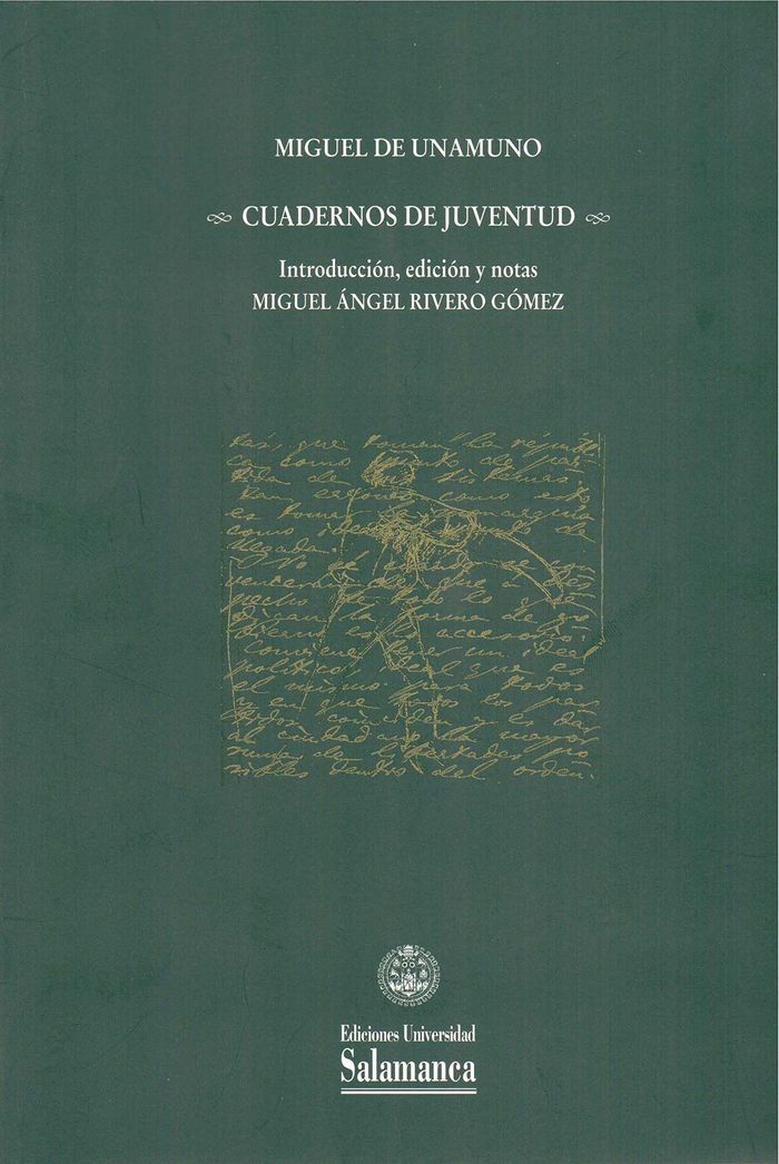 Cuadernos de juventud/ Miguel de Unamuno, de Unamuno,de, Miguel | portada del libro