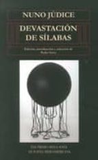 DEVASTACIóN DE SILABAS, de Nuno Júdice | portada del libro
