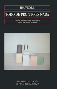 Todo de pronto es nada, de IDA VITALE | portada del libro