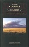 LUMBRES, de ANTONIO COLINAS | portada del libro