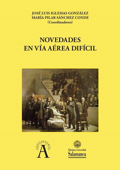 Novedades en vía aérea difícil | portada del libro
