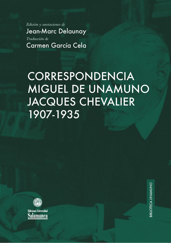 Correspondencia Miguel de Unamuno-Jacques Chevalier 1907-1935 | portada del libro