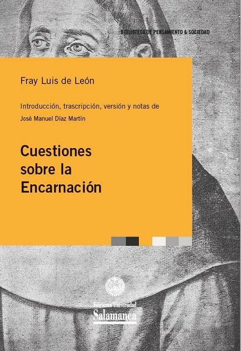 Cuestiones sobre la Encarnación, de de León, Fray Luis | portada del libro