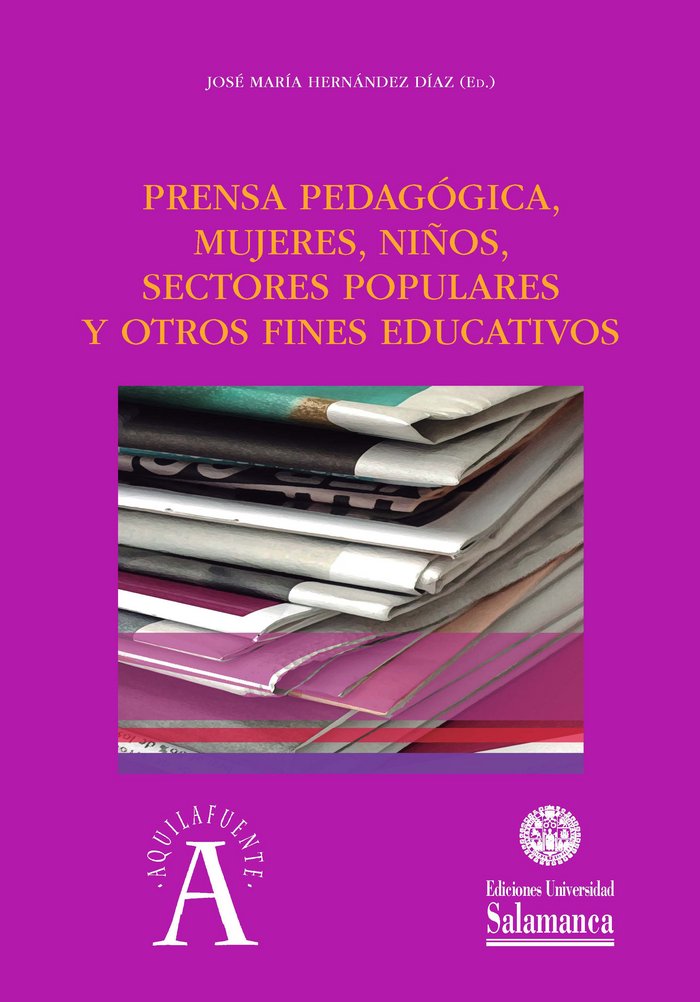 Prensa pedagógica | portada del libro
