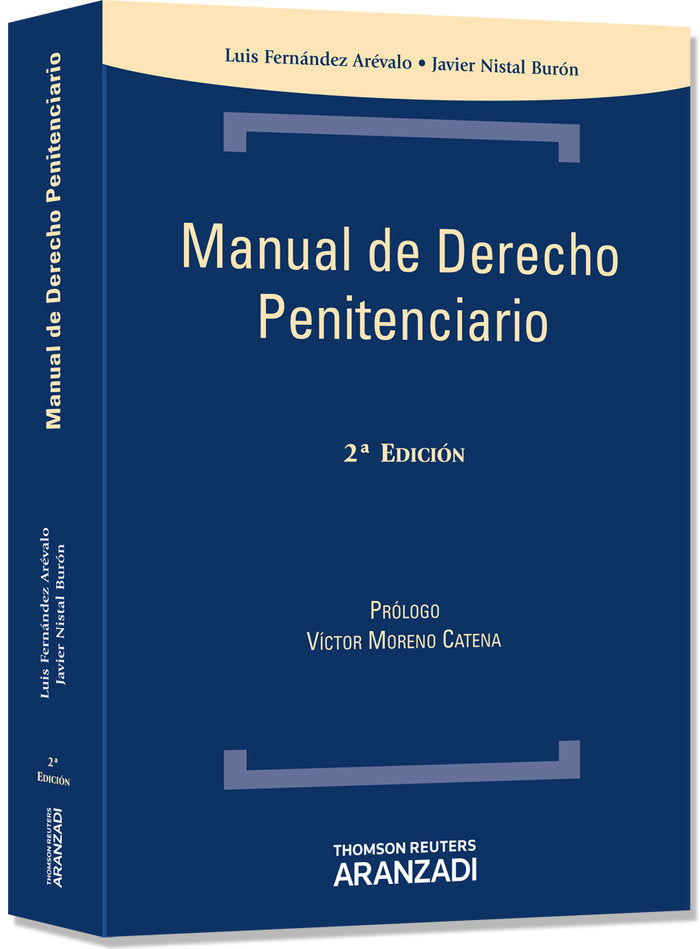 Manual de Derecho Penitenciario, de Fernández Arevalo, Luis | portada del libro