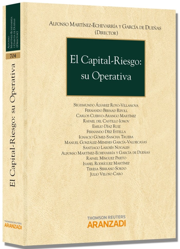 El capital-riesgo: su operativa, de Martínez-Echevarría y García Dueñas, Alfonso | portada del libro