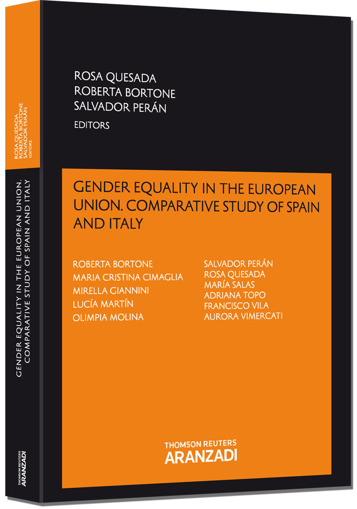 Gender Equality in the European Union. Comparative Study of Spain and Italy, de Quesada, Rosa | portada del libro