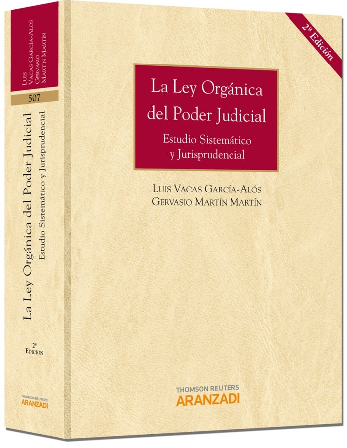 La Ley Orgánica del Poder Judicial - Estudio sistemático y jurisprudencial, de Martín Martín, Gervasio | portada del libro