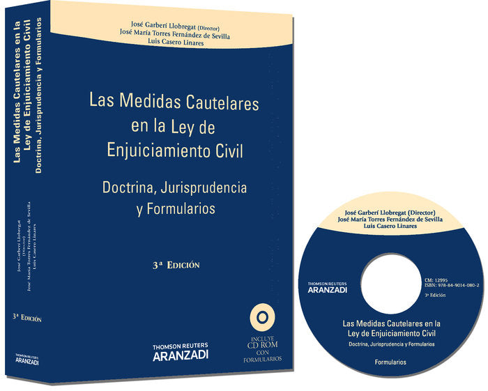 Las Medidas Cautelares en la Ley de Enjuiciamiento Civil - Doctrina, jurisprudencia y formularios, de Casero Linares, Luis | 