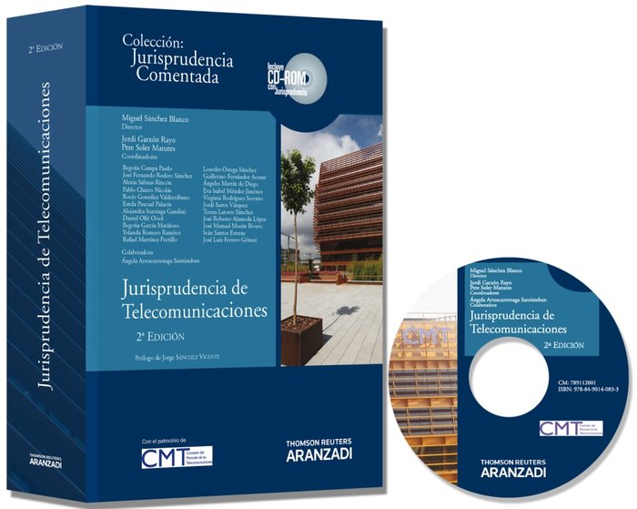 Jurisprudencia de Telecomunicaciones, de Garzón Rayo, Jordi | portada del libro
