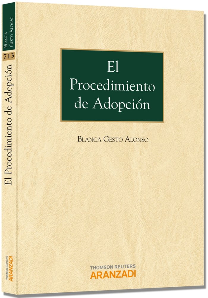 El procedimiento de adopción, de Gesto Alonso, Blanca | portada del libro