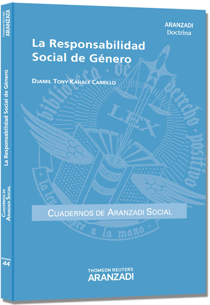 La Responsabilidad Social de Género, de Kahale Carrillo, Djamil Tony | portada del libro