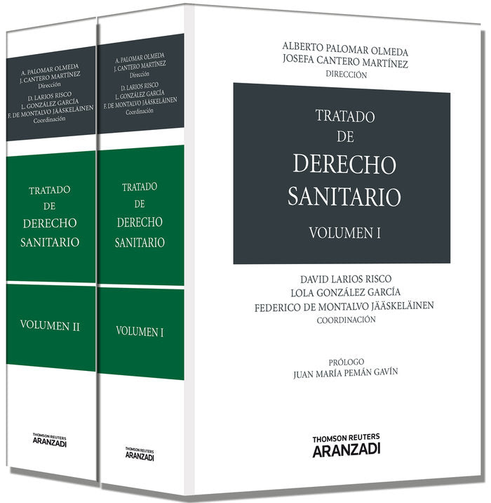 Tratado de Derecho Sanitario ( 2 Tomos ), de PALOMAR,ALBERTO | portada del libro