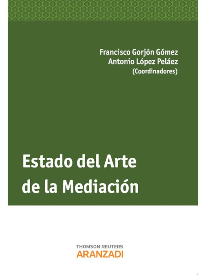 Estado del Arte de la Mediación, de Gorjón Gómez, Francisco | portada del libro