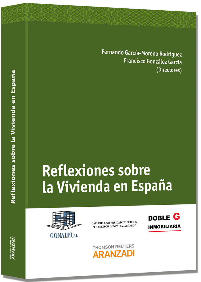 Reflexiones sobre la Vivienda en España, de Peña Alonso, José Luis | portada del libro