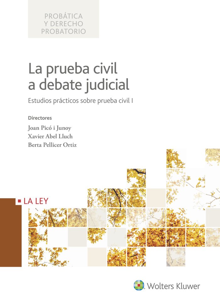 La prueba civil a debate judicial, de Picó i Junoy, Joan | portada del libro