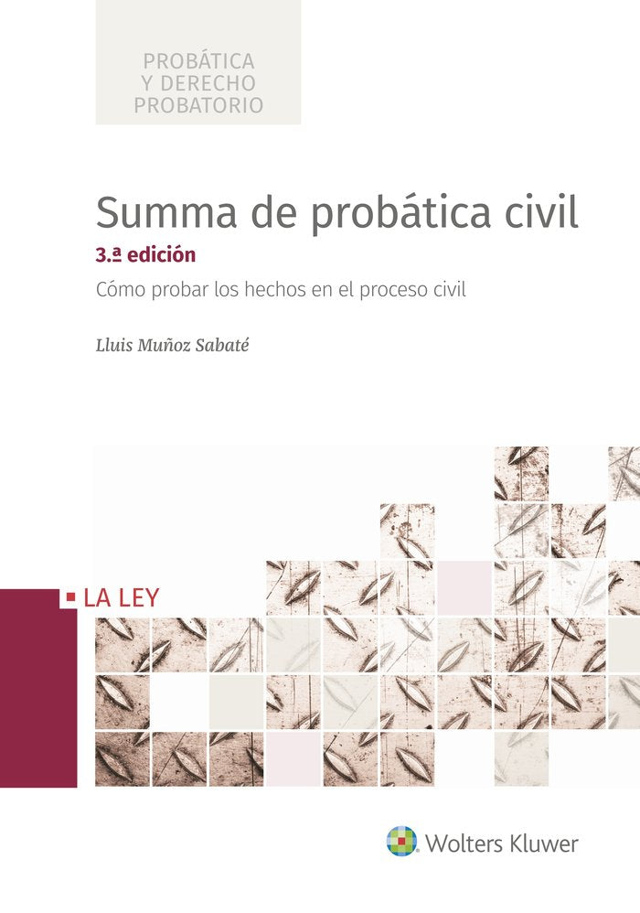 Summa de probática civil (3.ª Edición), de Muñoz Sabaté, Lluis | portada del libro