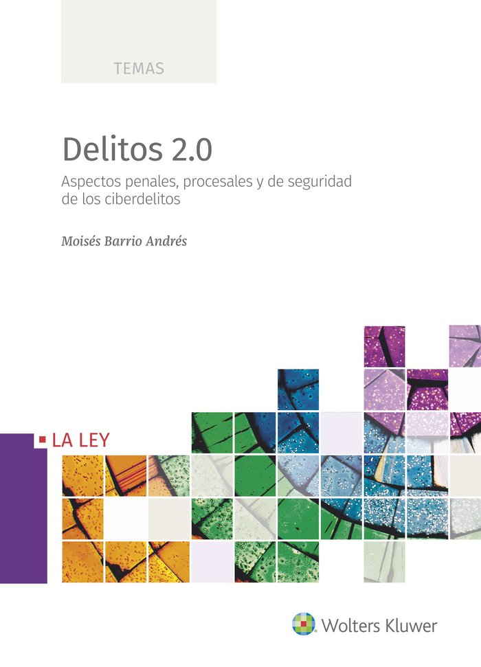 Delitos 2.0, de Barrio Andrés, Moisés | portada del libro