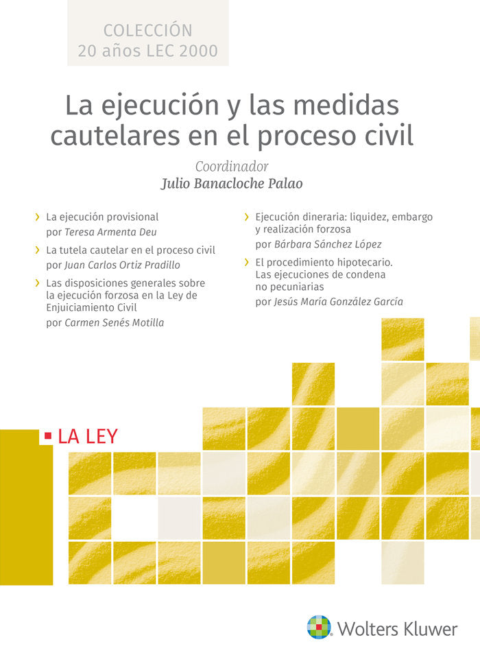 La ejecución y las medidas cautelares en el proceso civil, de Armenta Deu, Teresa | portada del libro