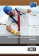 Tarjeta Profesional de la Construcción (TPC). Albañilería, de Varios autores | portada del libro
