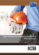 Tarjeta Profesional de la Construcción Sector Metal (TPM). Electricidad, de Varios autores | portada del libro