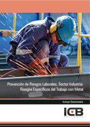 Prevención de Riesgos Laborales. Sector Industria: Riesgos Específicos del Trabajo con Metal, de Varios autores | portada del