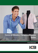 Control de Métodos y Tiempos en Procesos Textiles, de Varios autores | portada del libro