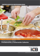 Uf0055: Preelaboración y Conservación Culinarias, de Varios autores | portada del libro