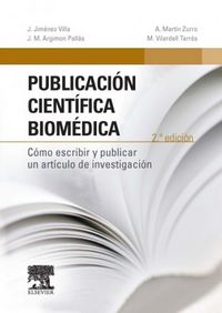 Publicación científica biomédica (2ª ed.), de Jiménez Villa, Josep | portada del libro