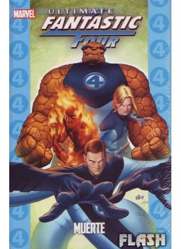 ULTIMATE FANTASTIC FOUR 2: MUERTE, de MILLAR | portada del libro