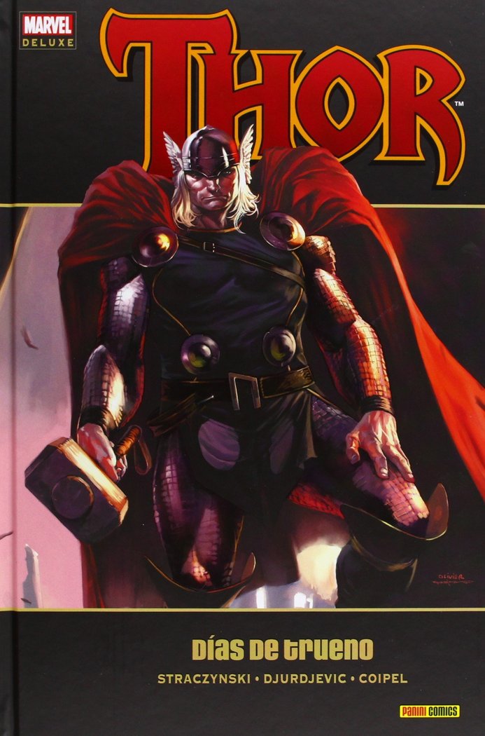 THOR 2: DIAS DE TRUENO, de STRACZYNSKI | portada del libro