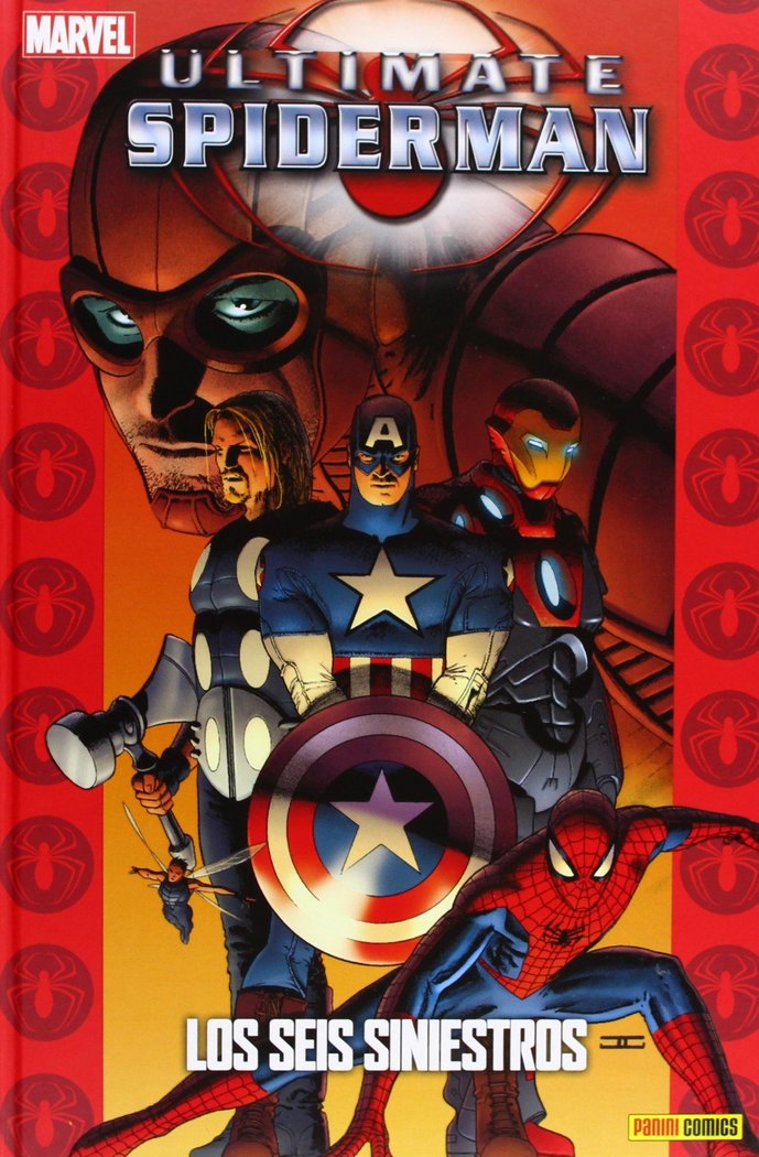 ULTIMATE SPIDERMAN 10: LOS SEIS SINIESTROS, de BENDIS | portada del libro