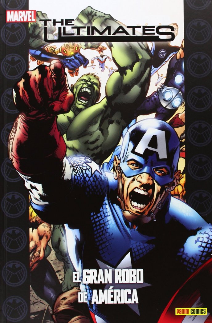 ULTIMATES 4: EL GRAN ROBO DE AMERICA, de MILLAR | portada del libro
