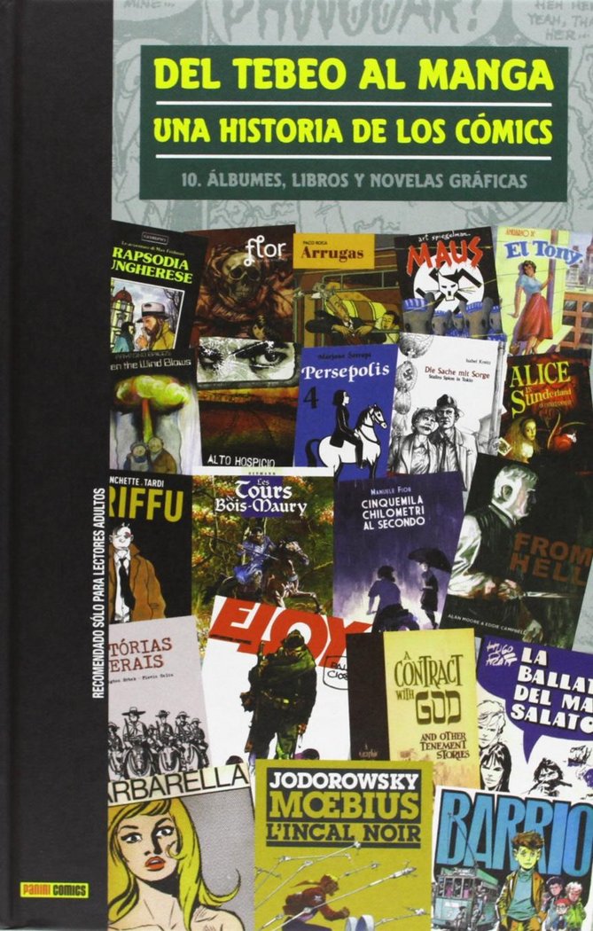 DEL TEBEO AL COMIC 10: ALBUMES, LIBROS Y NOVELAS GRAFICAS | portada del libro