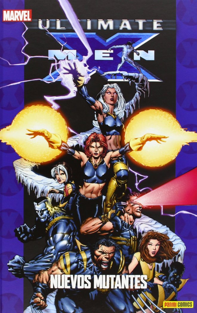 ULTIMATE X-MEN 07: NUEVOS MUTANTES, de BENDIS | portada del libro