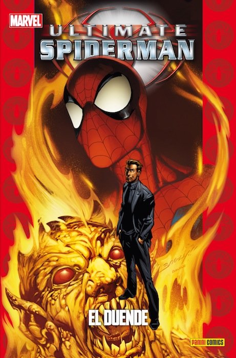 ULTIMATE SPIDERMAN 15: EL DUENDE, de BENDIS | portada del libro