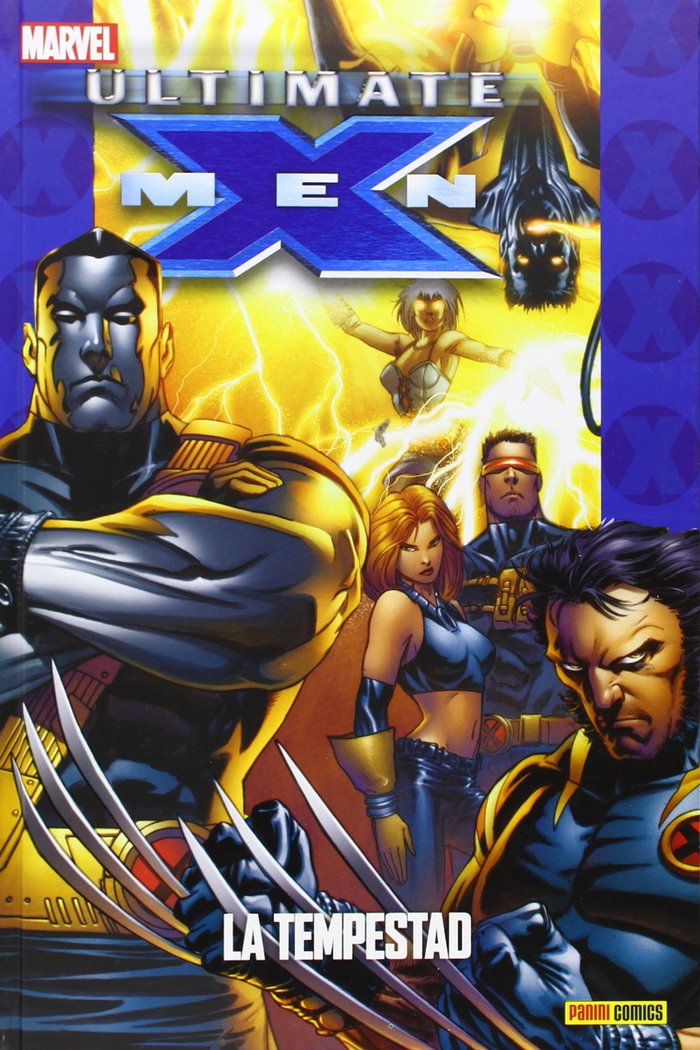 ULTIMATE X-MEN 08: LA TEMPESTAD, de VAUGHAN | portada del libro