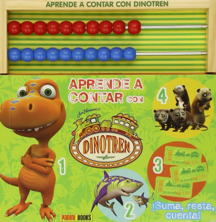 APRENDE A CONTAR CON DINOTREN, de VV.AA. | portada del libro