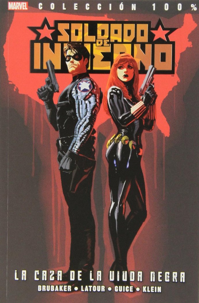 SOLDADO DE INVIERNO 02: LA CAZA DE LA VIUDA NEGRA, de BRUBAKER | portada del libro