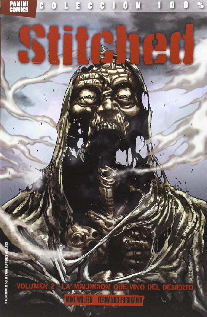 STITCHED 02, de ENNIS | portada del libro