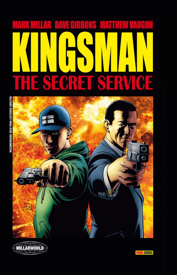 KINGSMAN THE SECRET SERVICE, de MILLAR | portada del libro