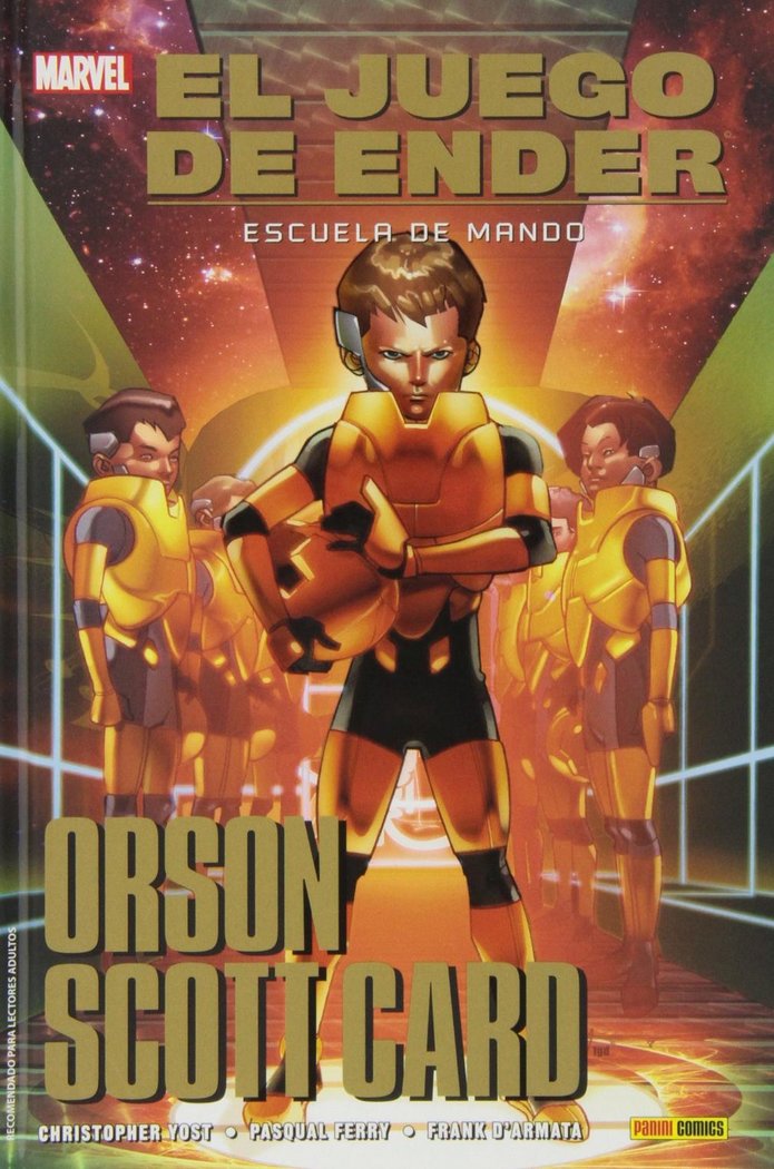 EL JUEGO DE ENDER 02: ESCUELA DE MANDO, de YOST | portada del libro