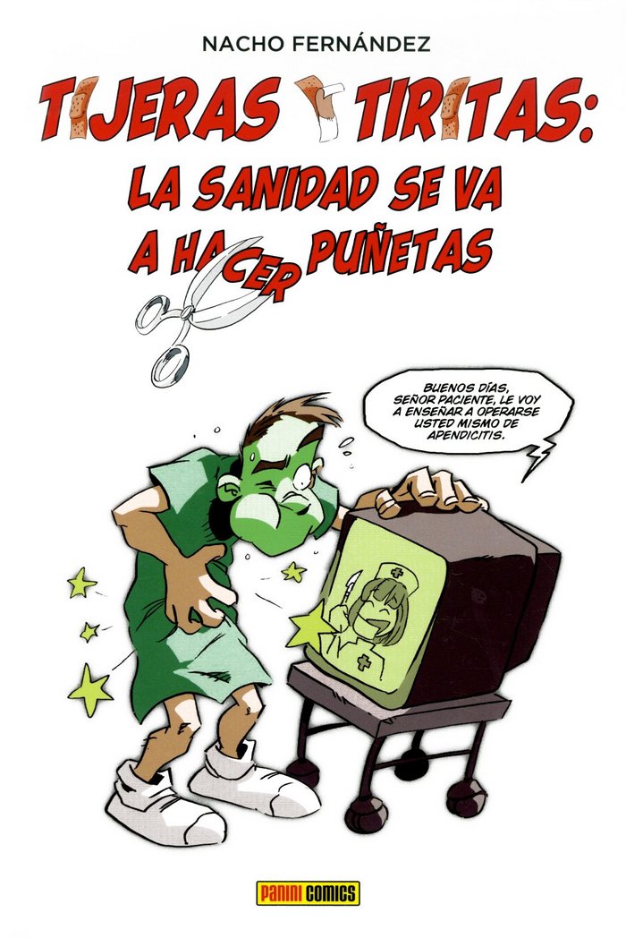 TIJERAS Y TIRITAS, de FERNANDEZ | portada del libro