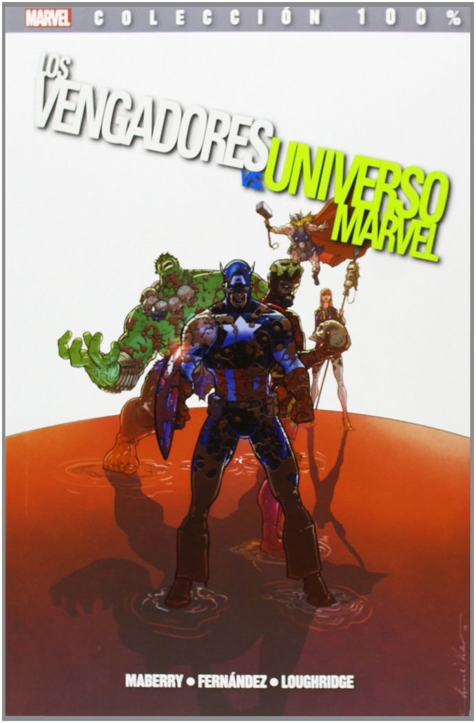 LOS VENGADORES VS. UNIVERSO MARVEL, de MABERRY | portada del libro