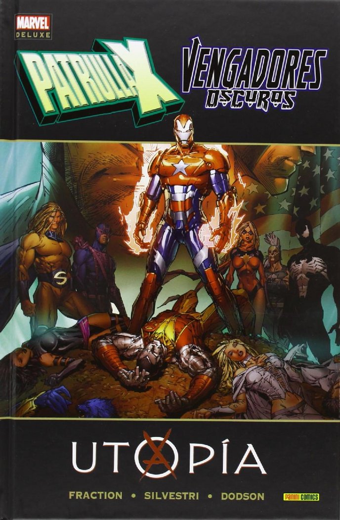 PATRULLA-X VS. VENGADORES OSCUROS: UTOPIA, de FRACTION | portada del libro
