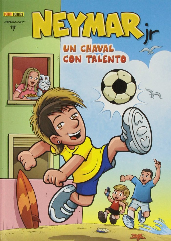 NEYMAR JR UN CHAVAL CON TALENTO, de DE SOUSA MAURIC | portada del libro