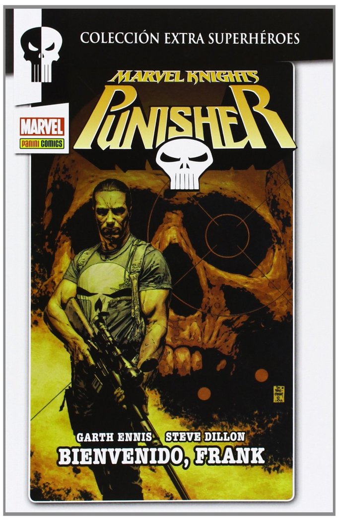 MARVEL KNIGHTS PUNISHER 01: BIENVENIDO FRANK, de ENNIS | portada del libro
