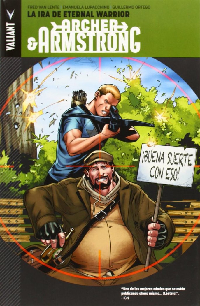 ARCHER & ARMSTRONG 02: LA IRA DE ETERNAL WARRIOR, de VV AA | portada del libro