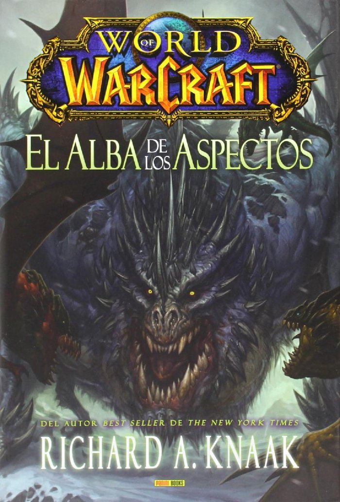 WORLD OF WARCRAFT: EL ALBA DE LOS ASPECTOS, de KNAAK RICHARD | portada del libro